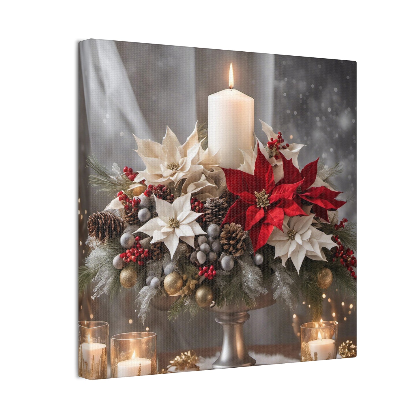 Christmas Candle -2026 Wall Art - Holidays