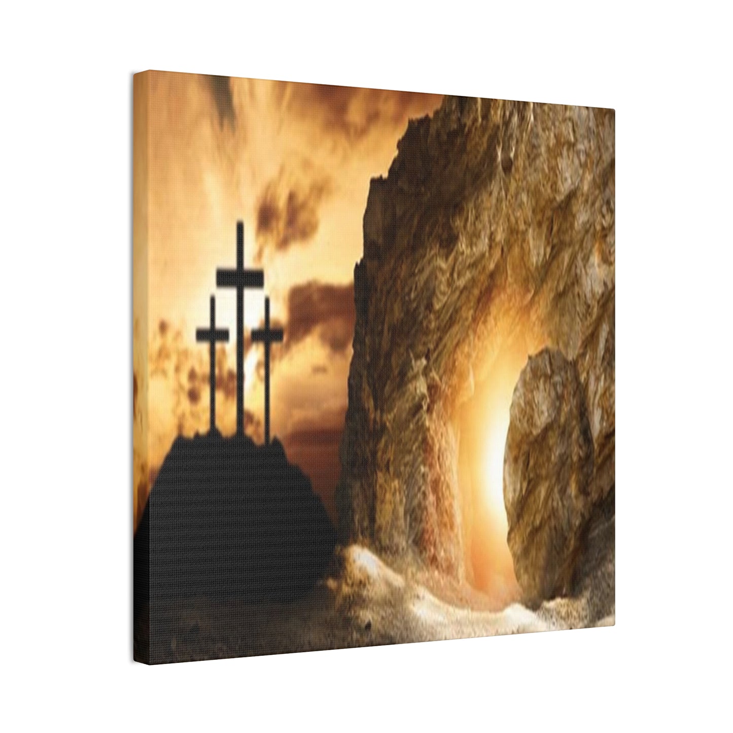 He is Risen - Canvas Stretched, 0.75" - Easter - Mother's Day - Father's Day