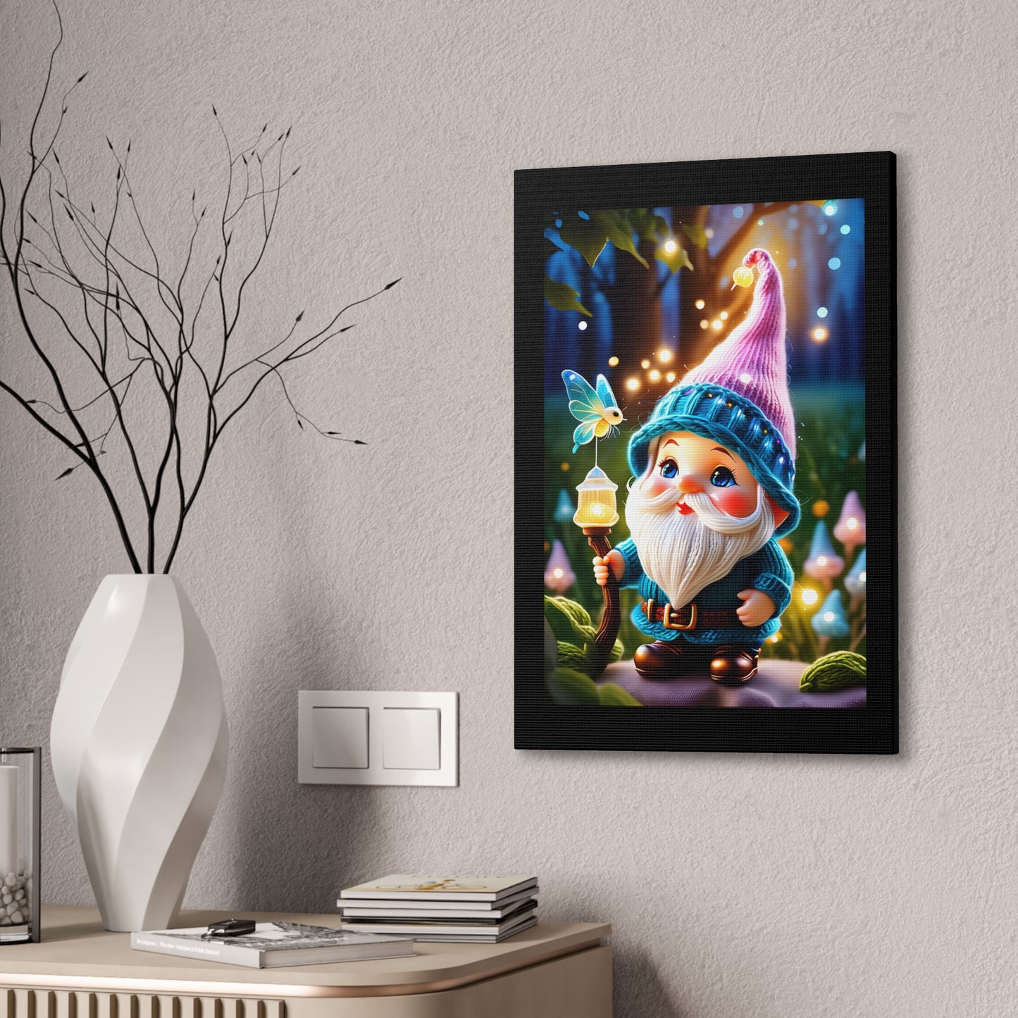 Gnome - Canvas Stretched, 0.75"