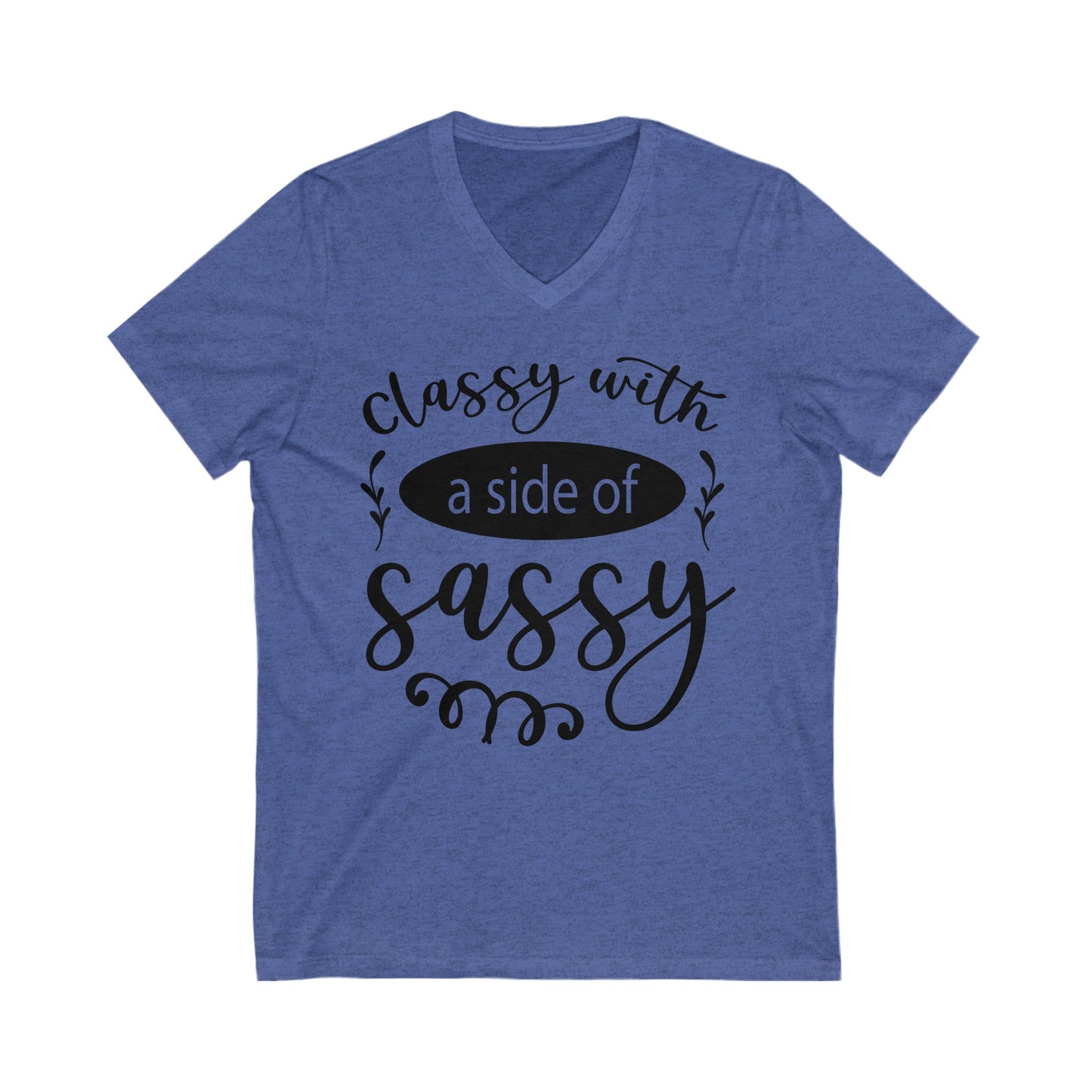 Classy - Unisex Jersey Short Sleeve V-Neck T-Shirts