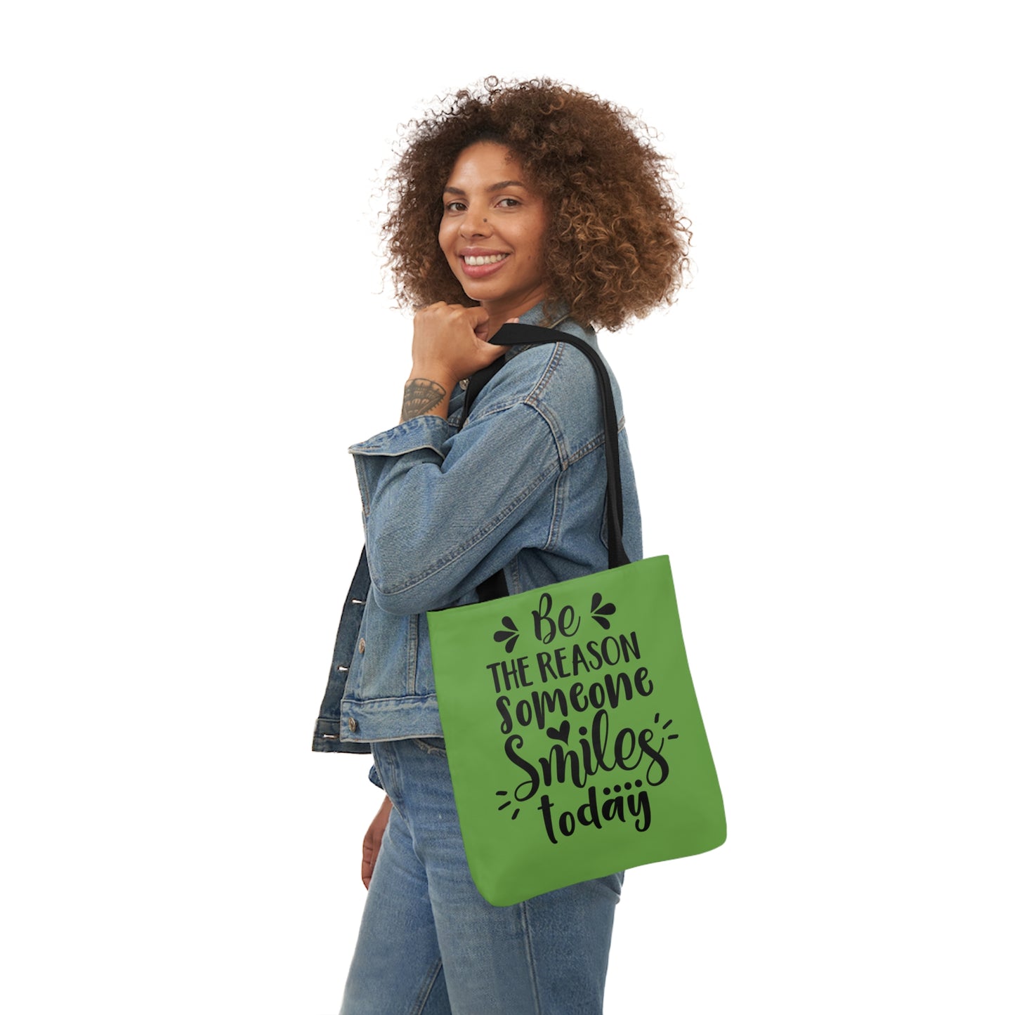 Be the Reason - Canvas Tote Bag, 5-Color Straps