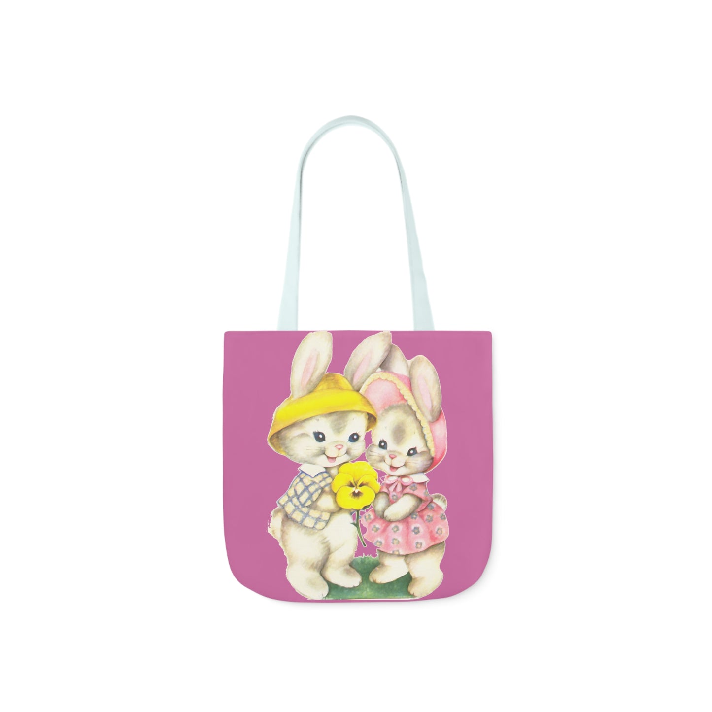 Easter - Canvas Tote Bag, 5-Color Straps