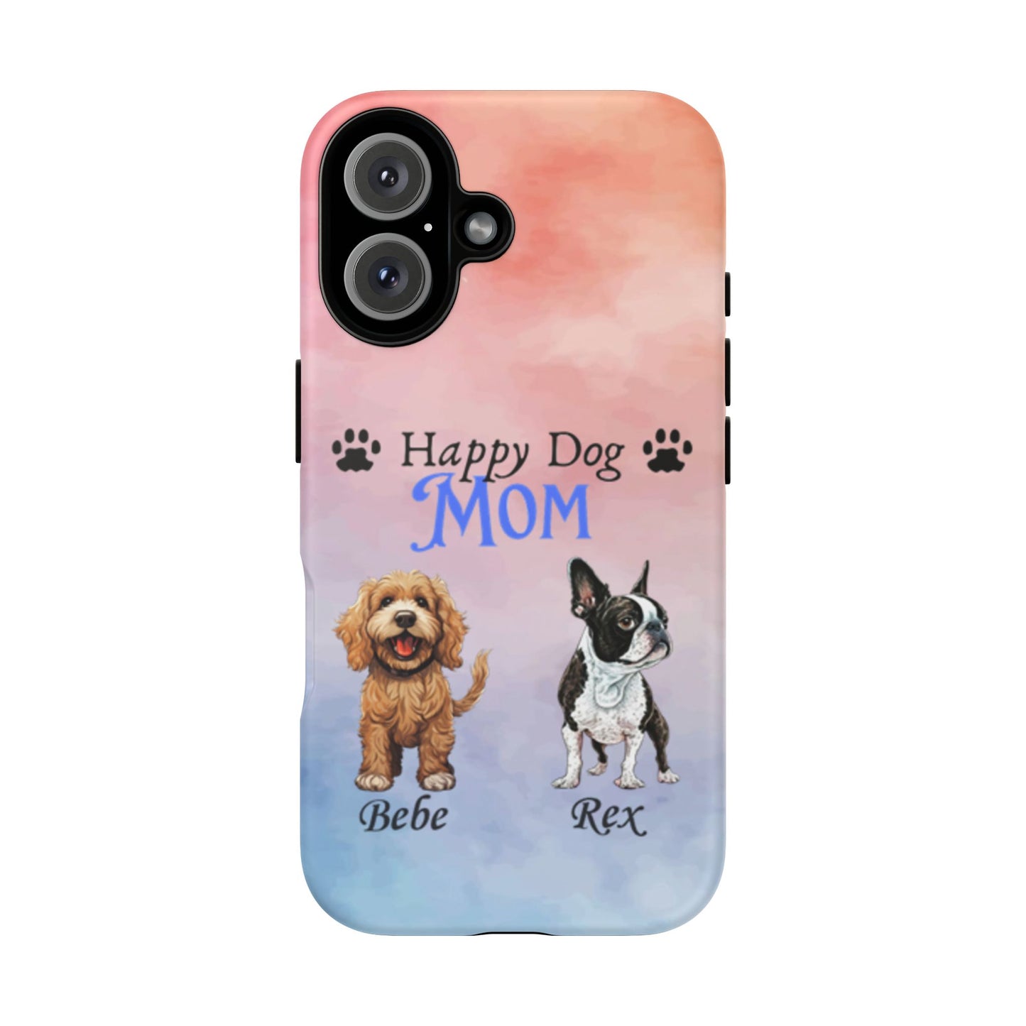 Dog Mom - Personalized - Whimsical Phone Cases - Mother's Day