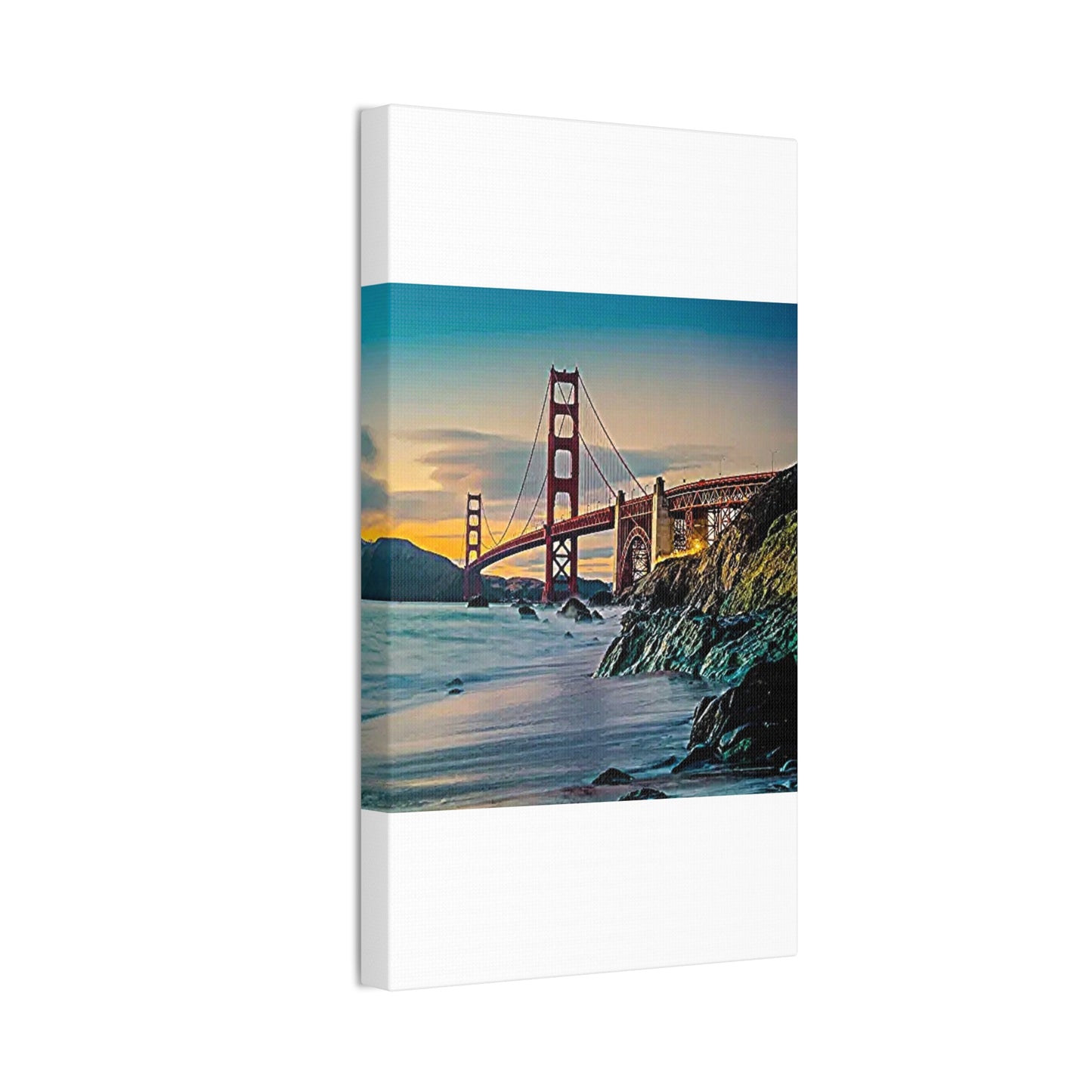 Golden Gate - Canvas Stretched, 0.75"