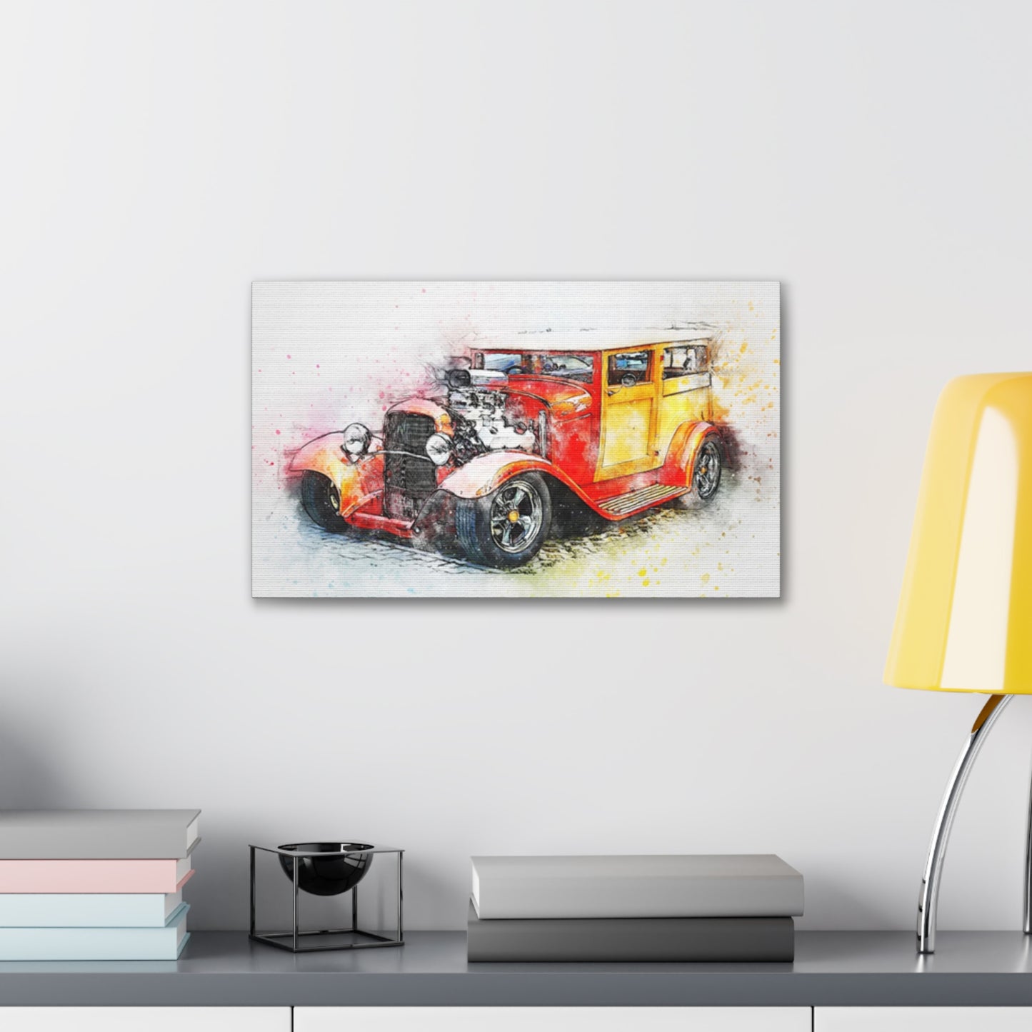 Hot Rod - Canvas Stretched, 0.75" - Father's Day