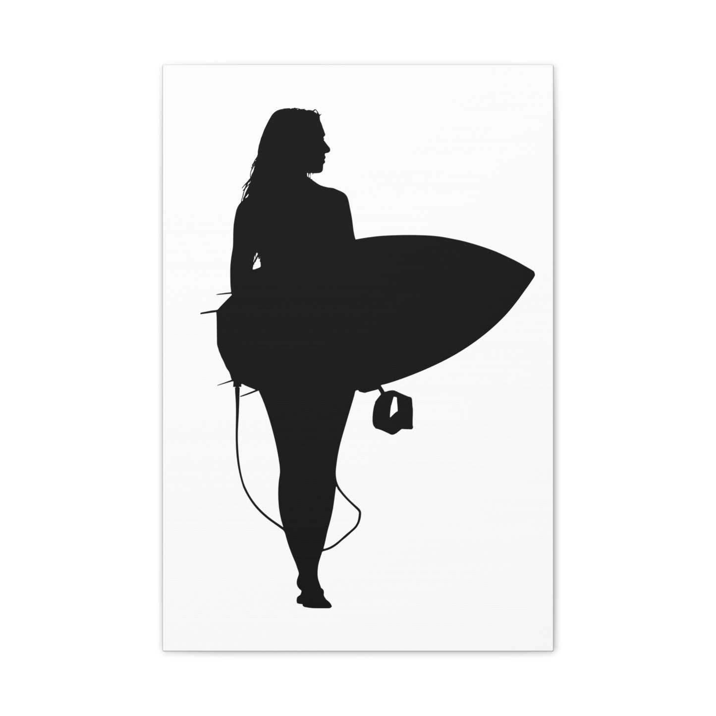 Surfer Girl - Canvas Stretched, 0.75"