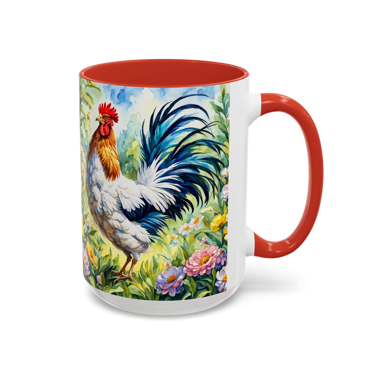 Rooster - Accent Coffee Mug (11, 15oz)