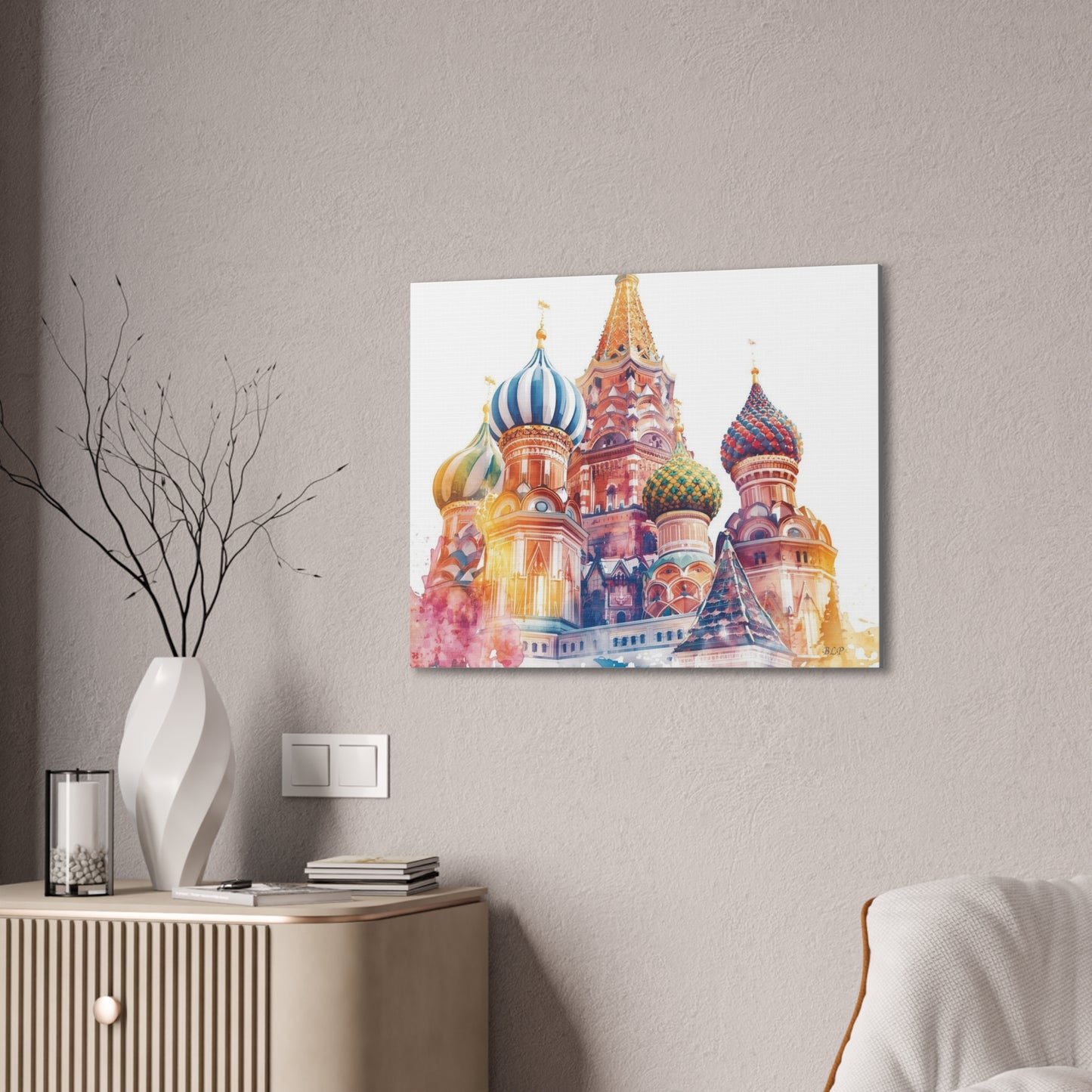 Russian Spirals - Canvas Stretched, 0.75" - Wall Art 2026 - Places