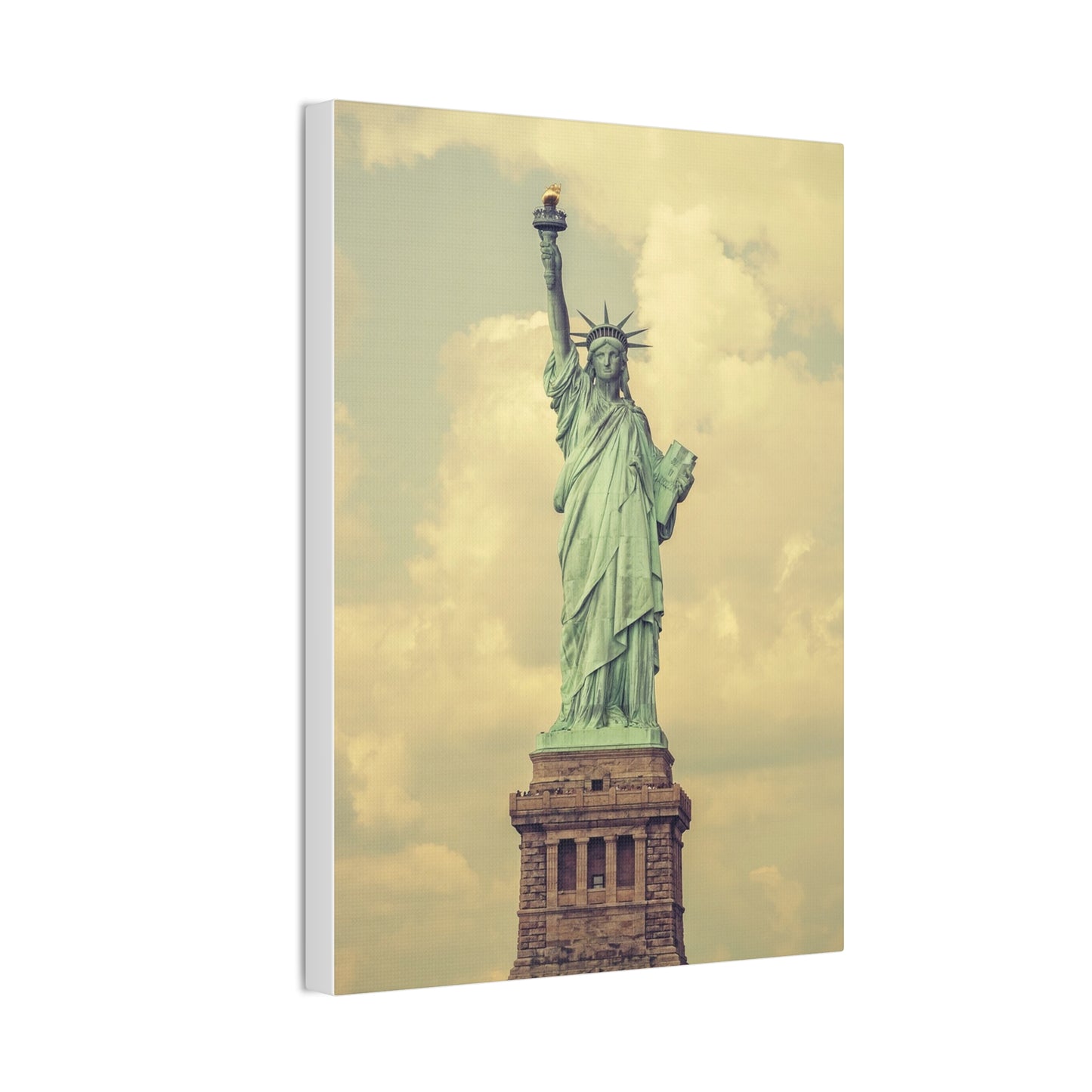 Statue of Liberty - Canvas Stretched, 0.75"