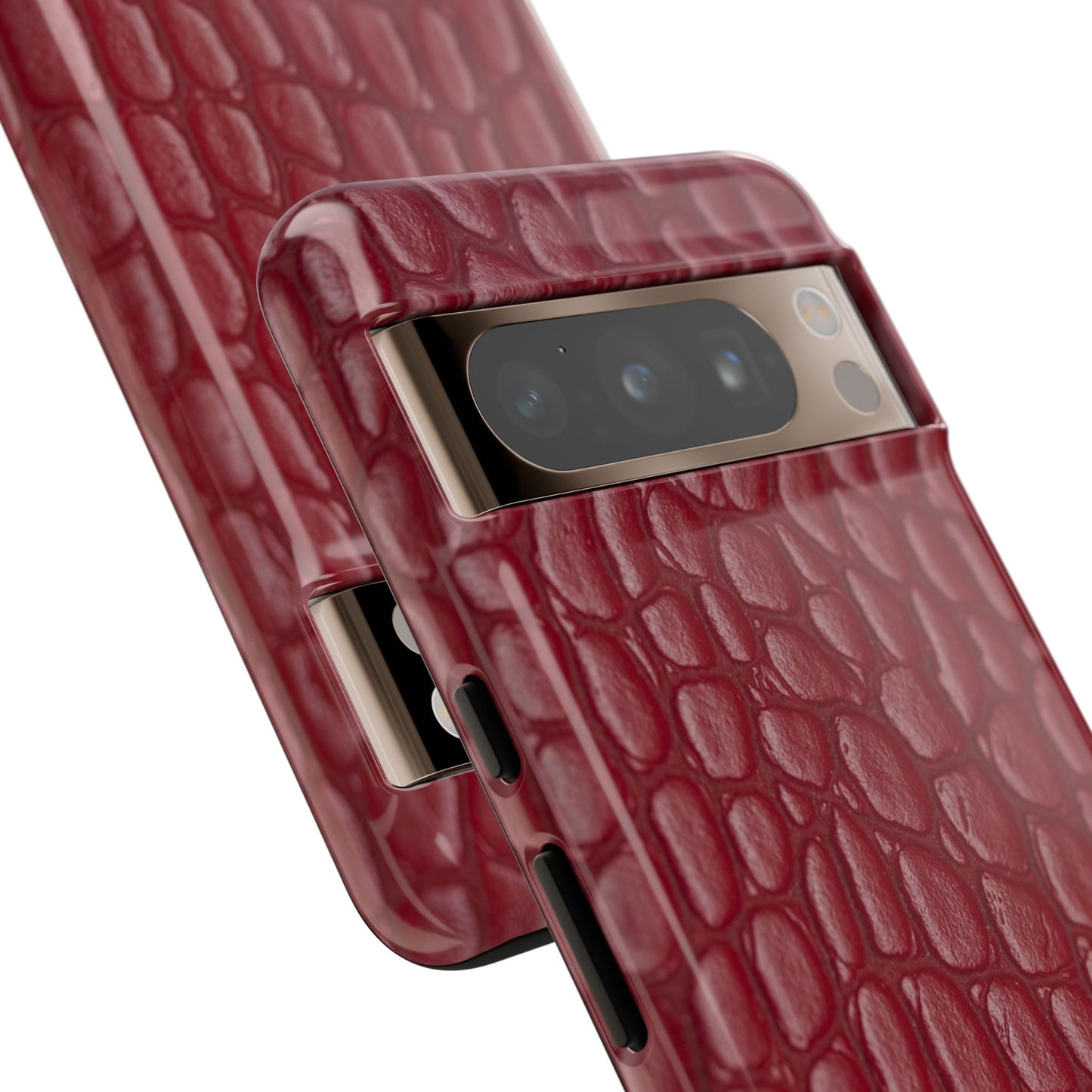 Red Leather - Tough Cases - Whimsical Phone Cases