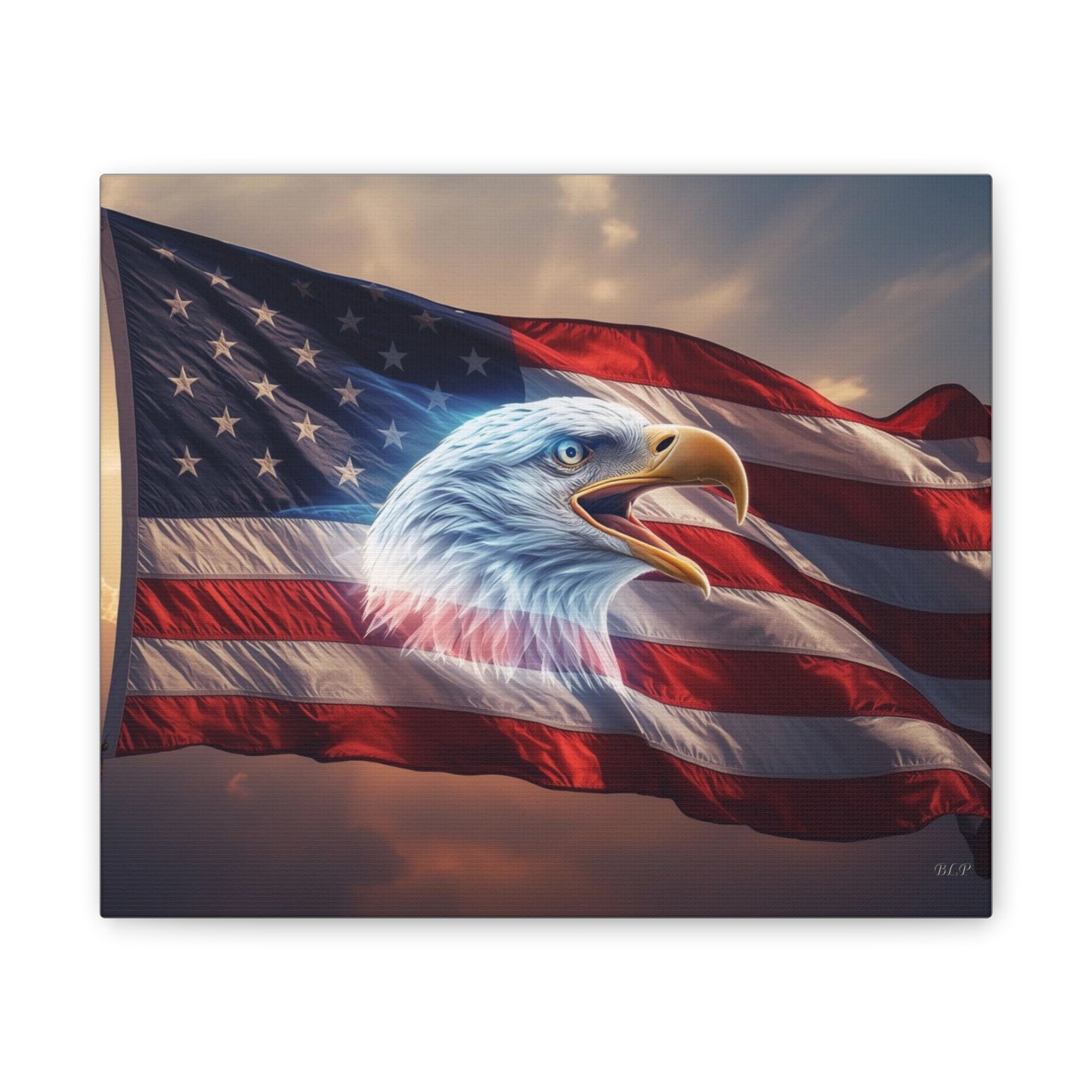America - Canvas Stretched, 0.75" - 2026 Wall Art - Americana