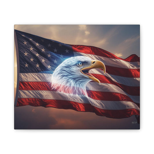 America - Canvas Stretched, 0.75" - 2026 Wall Art - Americana