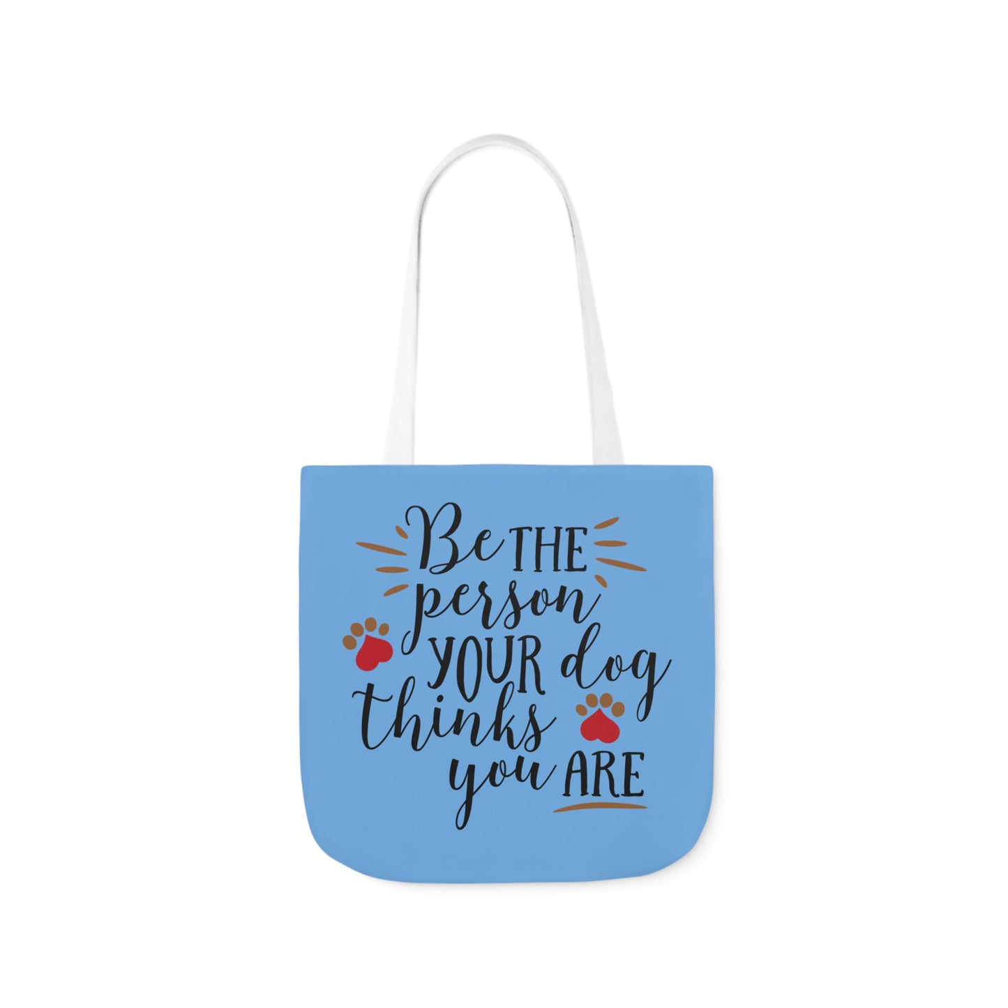 Be the Person - Canvas Tote Bag, 5-Color Straps