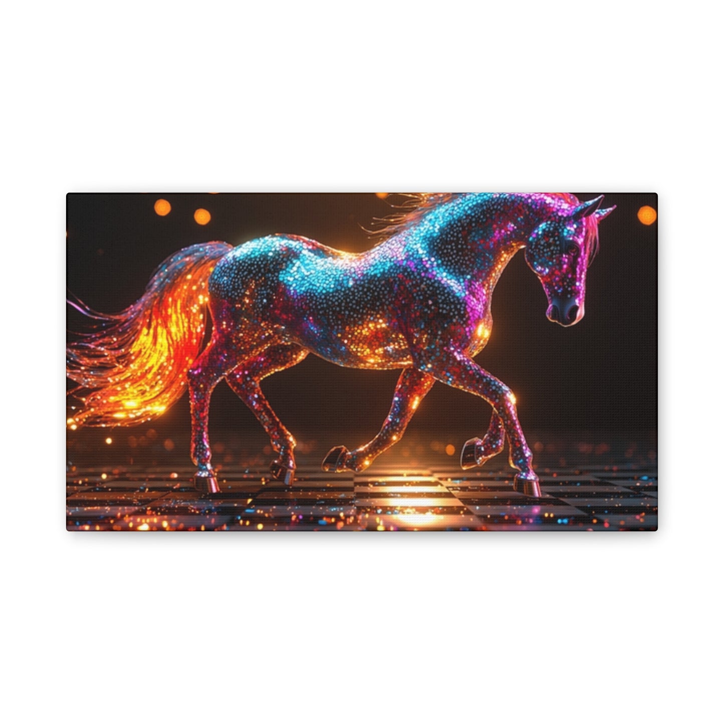 Bling Stallion - Canvas Stretched, 0.75"