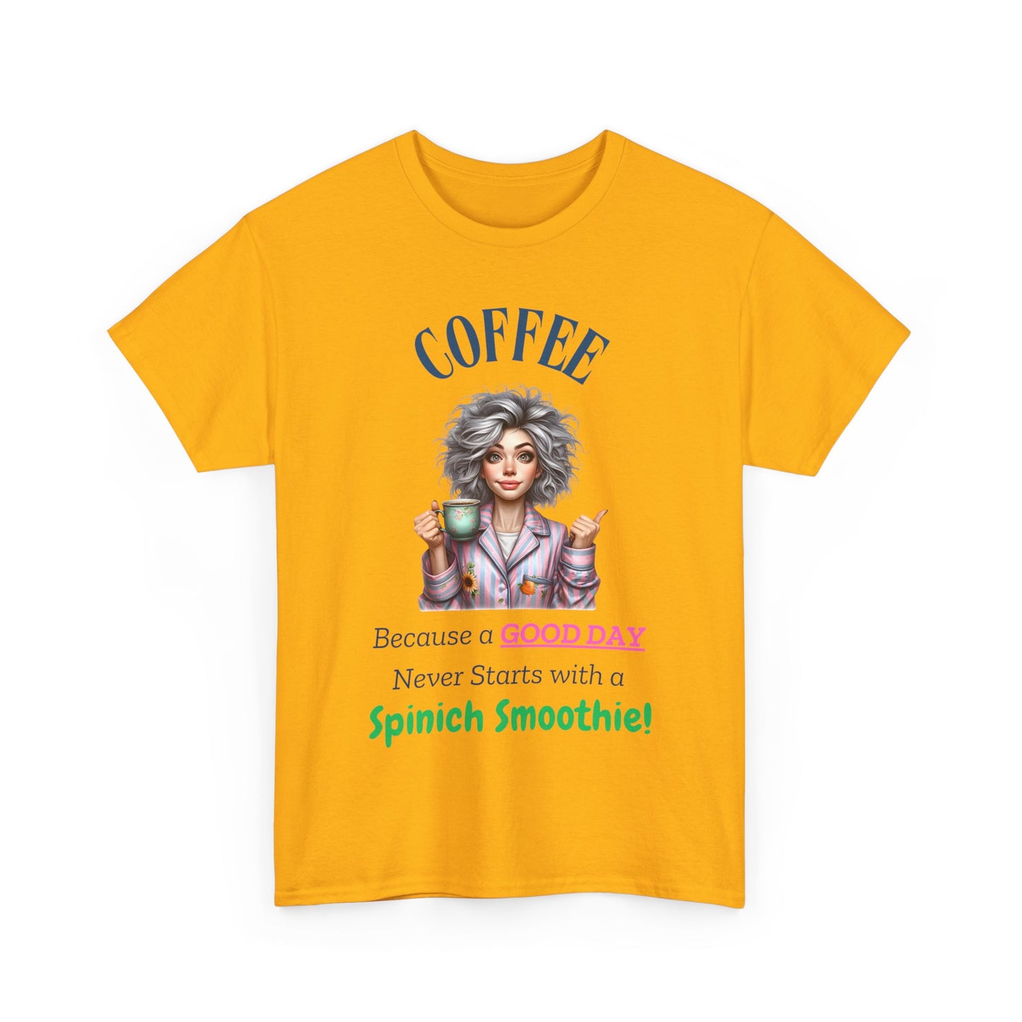 Coffee - Unisex Heavy Cotton Tee - T-Shirts