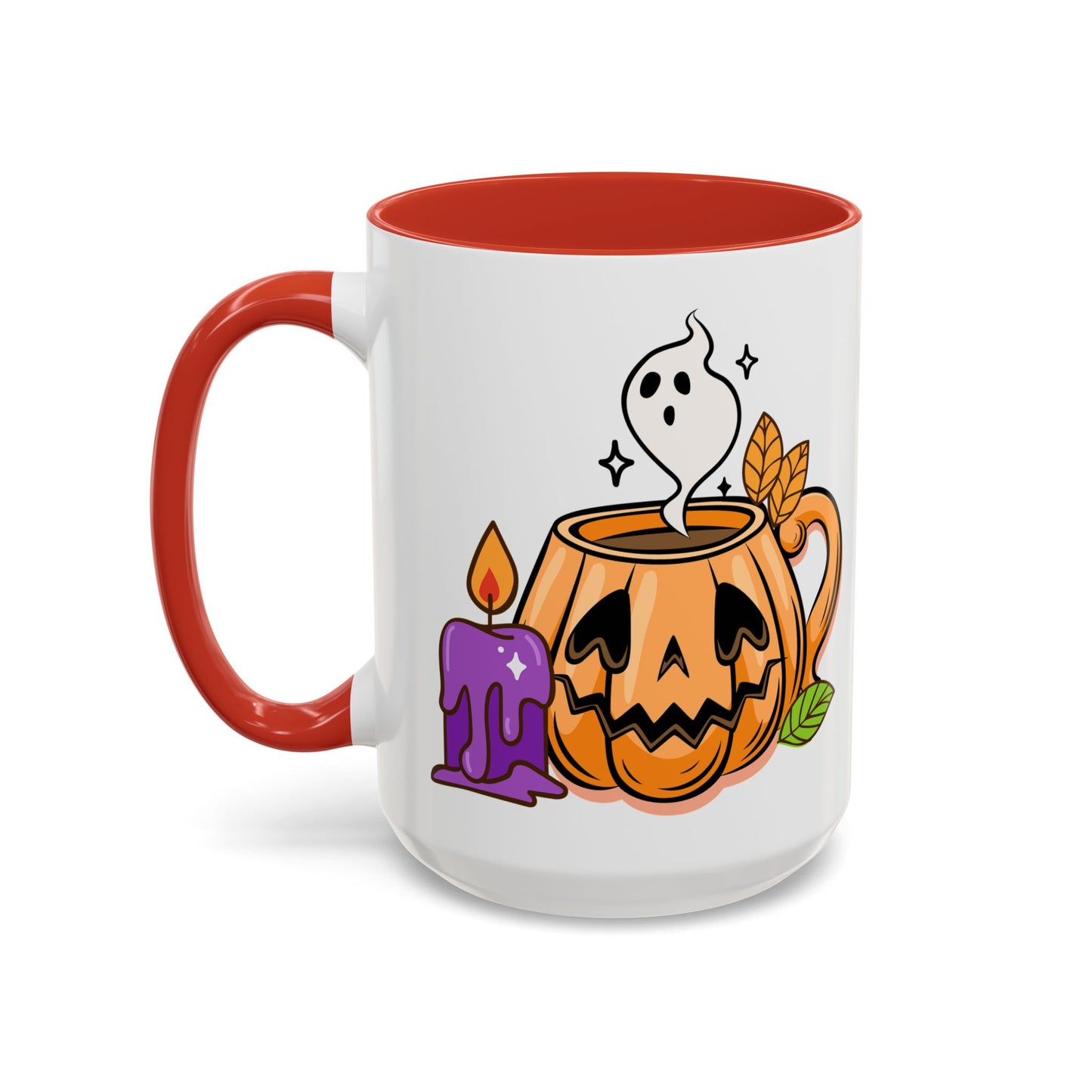 Pumpkin Spice - Accent Coffee Mug (11, 15oz) - Halloween