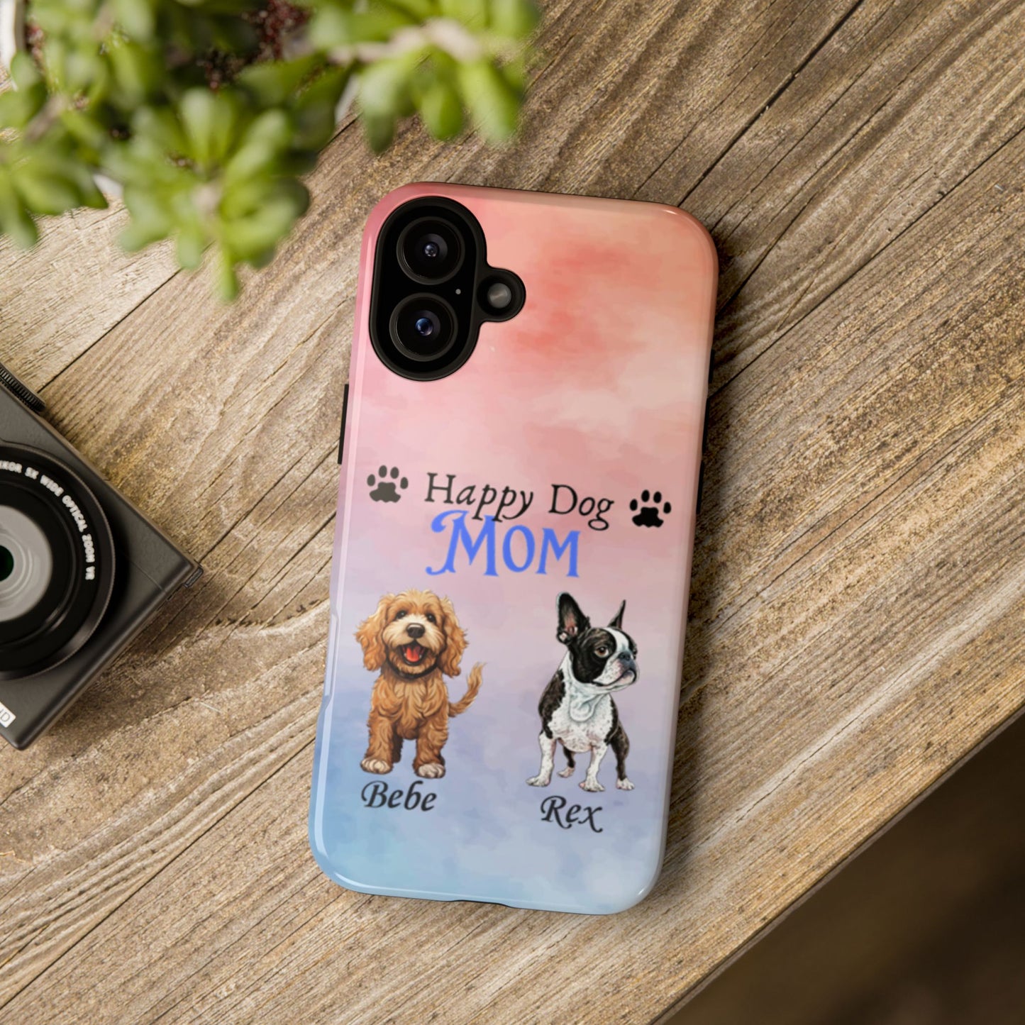 Dog Mom - Personalized - Whimsical Phone Cases - Mother's Day