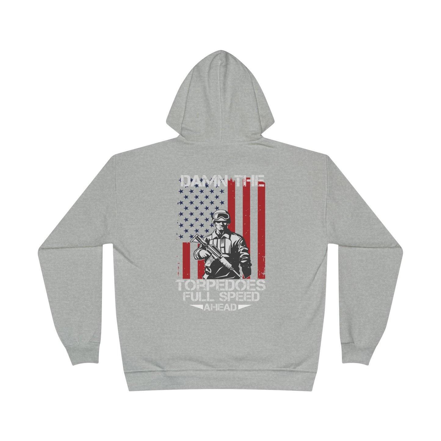 Military - Veteran - Unisex EcoSmart® Pullover Hoodie Sweatshirt