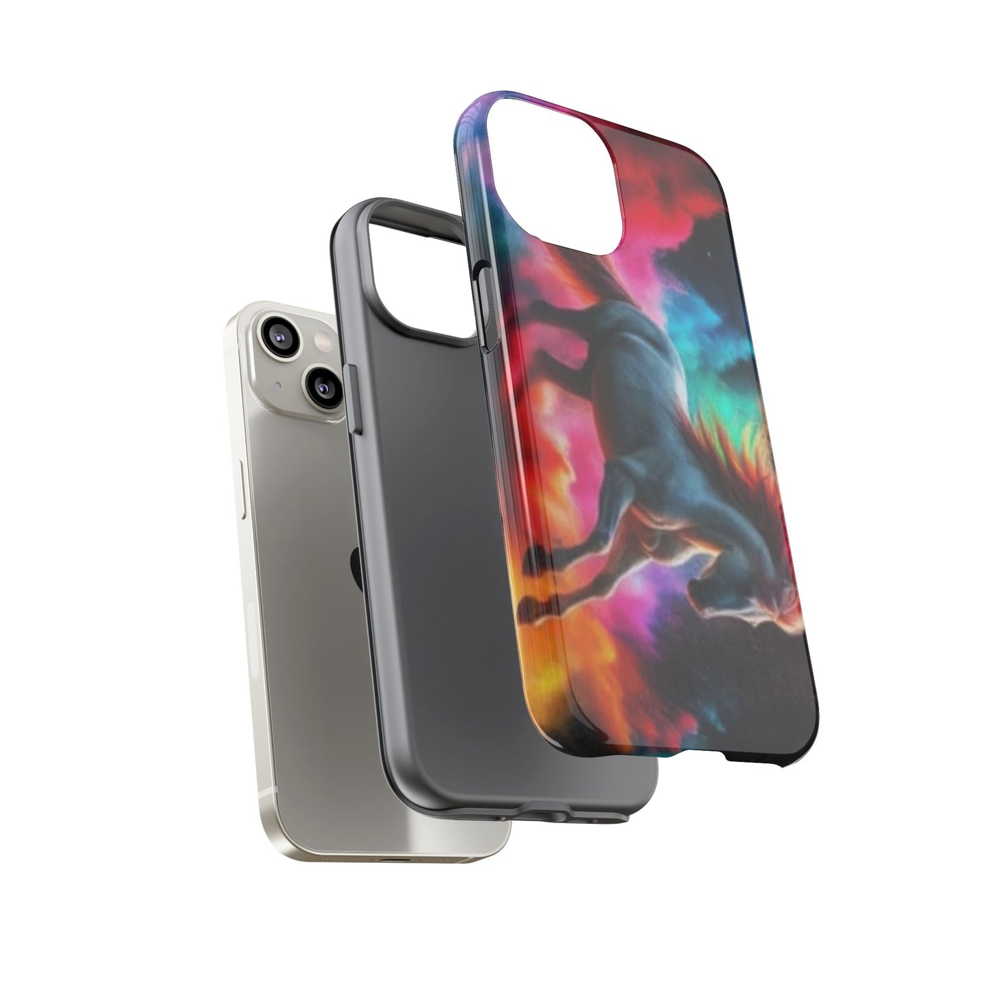 Colorful Horse - Tough Whimsical Phone Cases