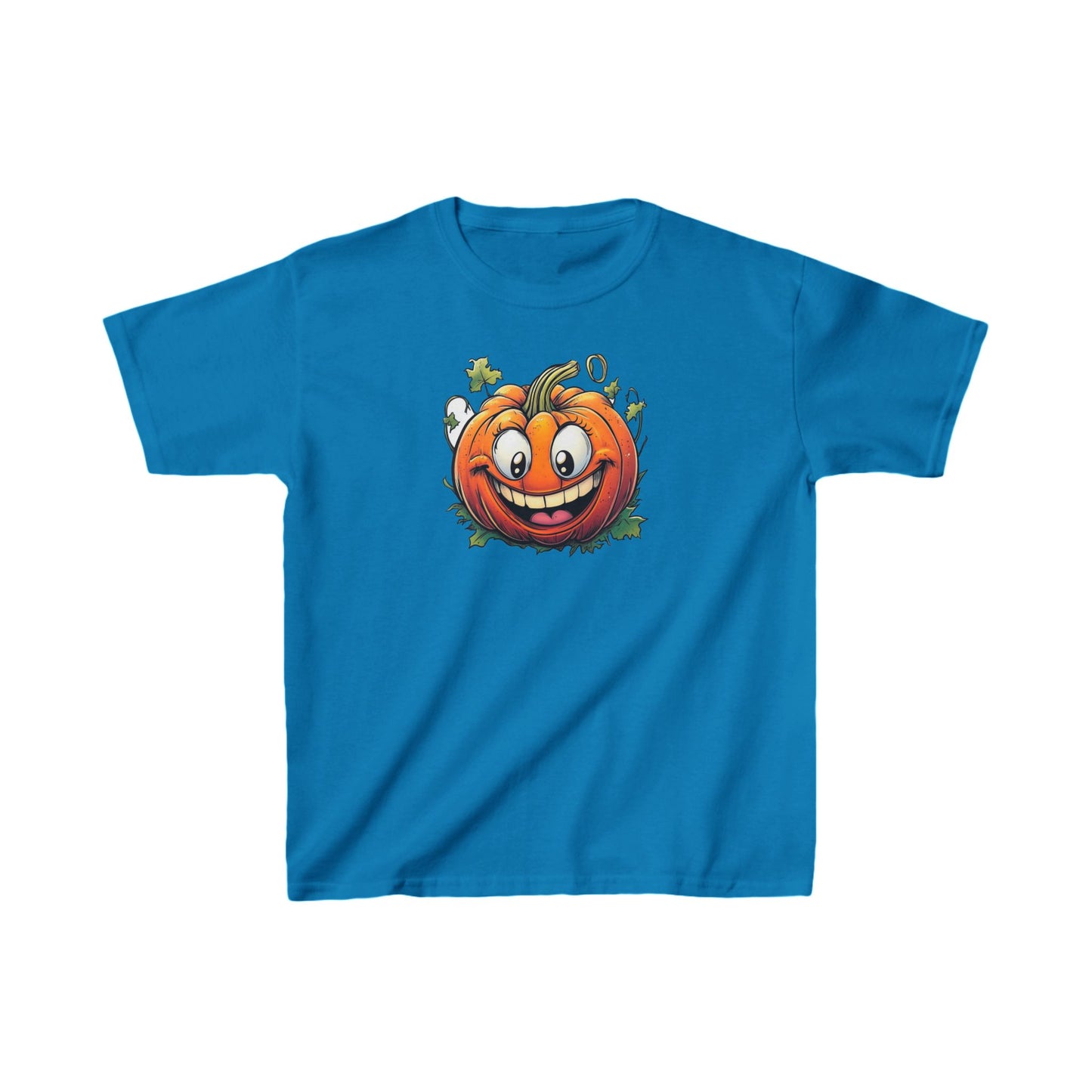 Kids - Happy Pumpkin -  Heavy Cotton™ T-Shirts