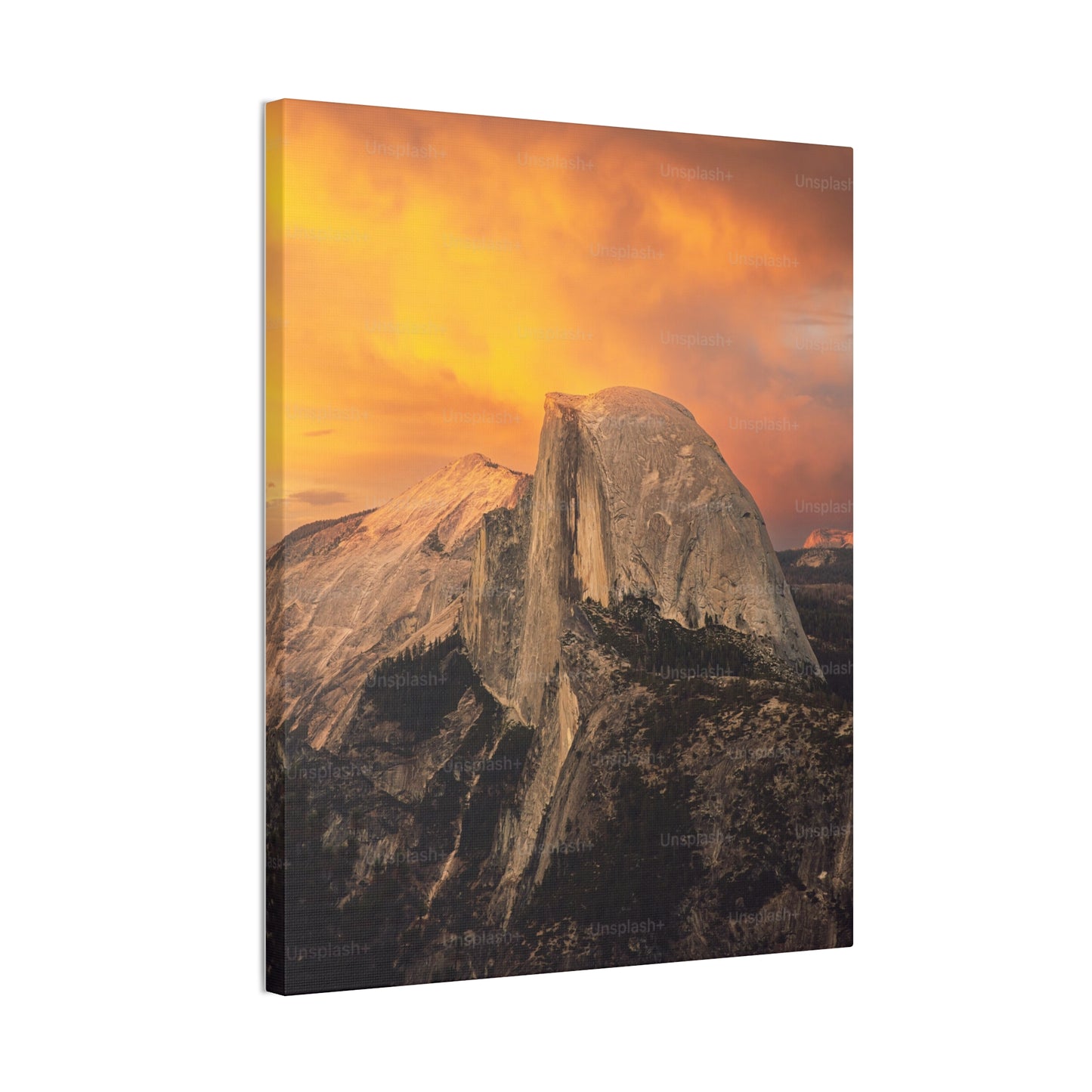 Half Dome - Canvas Stretched, 0.75"