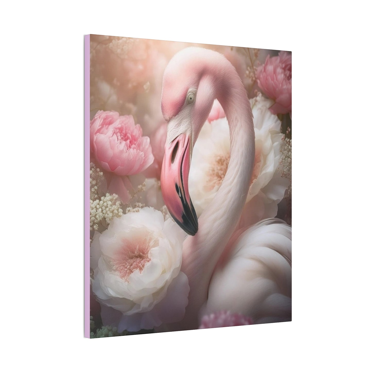 Flamingo - Canvas Stretched, 0.75"