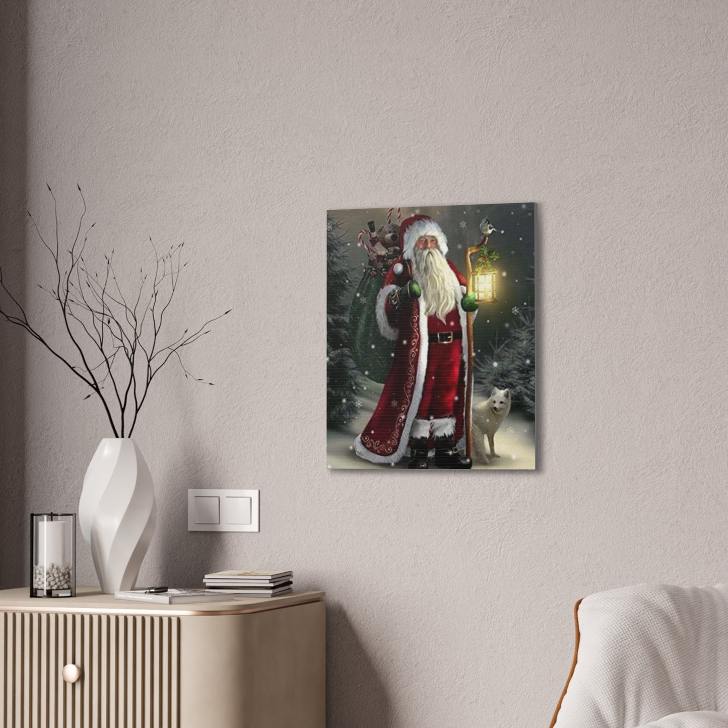Kringle - Canvas Stretched, 0.75" - 2026 Wall Art - Holidays