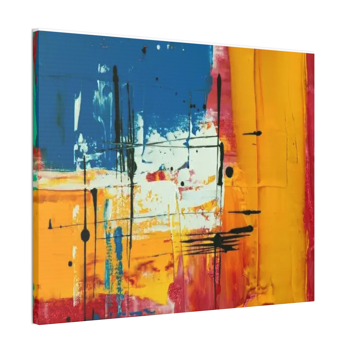 Beautiful Abstract Colors - Canvas Stretched, 0.75"