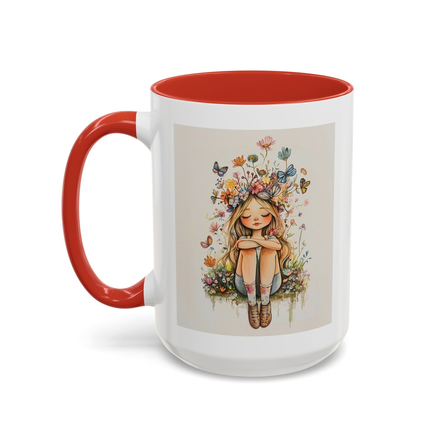 Girl - Accent Coffee Mug (11, 15oz)