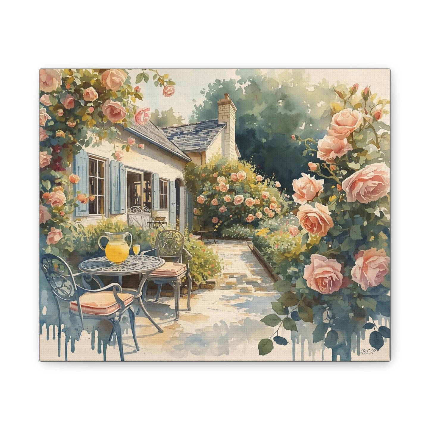 Lemonade on the Patio - Canvas Stretched, 0.75" - 2026 Wall Art Places