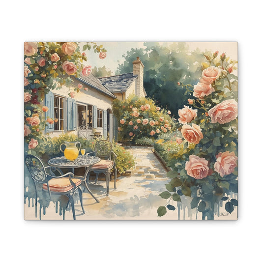 Lemonade on the Patio - Canvas Stretched, 0.75" - 2026 Wall Art