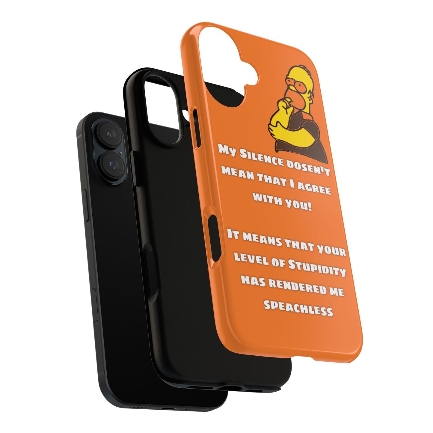 My Silence - Tough Cases - Whimsical Phone Cases