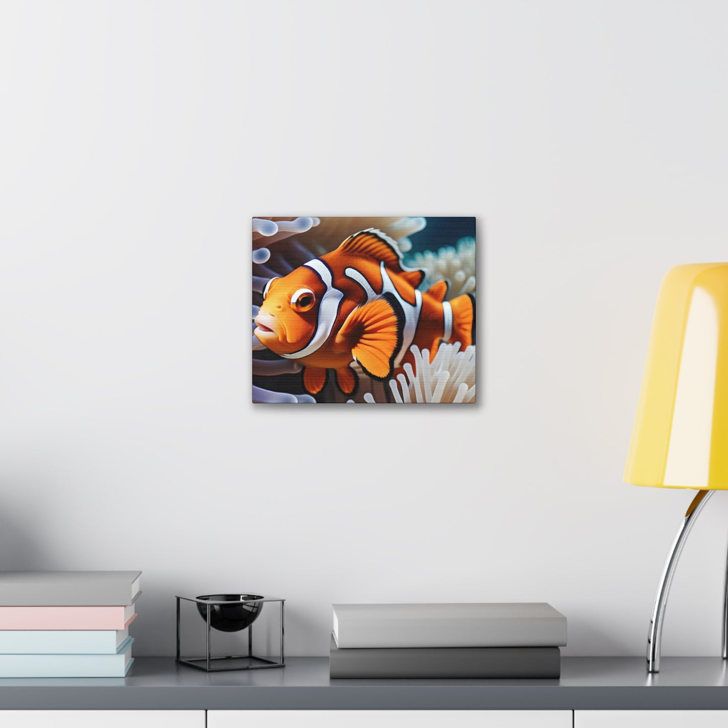 Clown Fish - Canvas Stretched, 0.75"