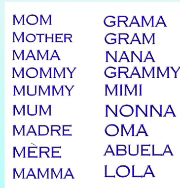 Grandma Love - Personalized - Unisex Heavy Cotton T-Shirt Mother's Day