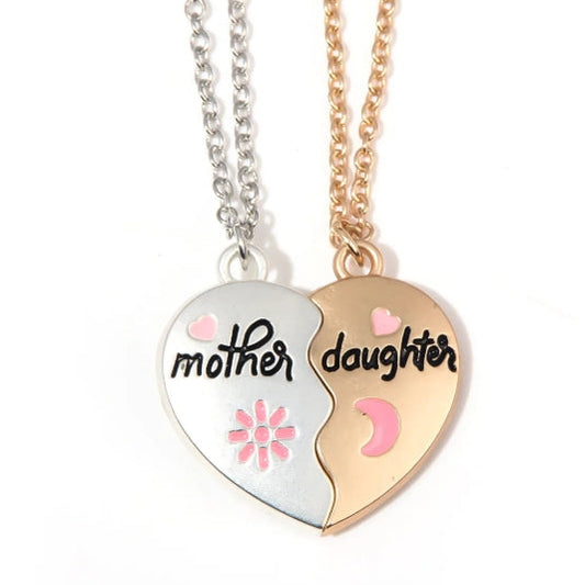 Mom & Daughter Mother's Day Pendant Necklace - Mother's Day