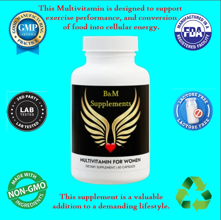 Multivitamin for Women Supplement (60 Count)